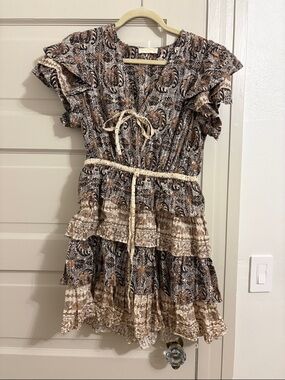 Ulla Johnson Kaitlyn Dress Nude beige size 4
